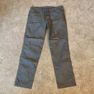 Lululemon ABC Pant Slim Dye WHGS Washed Grey Sage